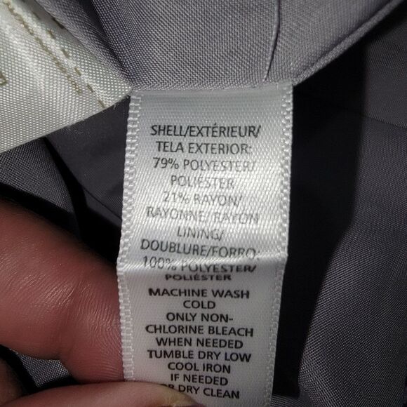 Loft Ann Taylor jaquard floral mini skirt size 4 - Picture 7 of 7